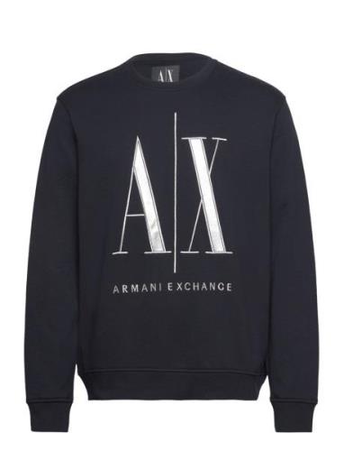 Armani Exchange Sweatshirt Marinblå