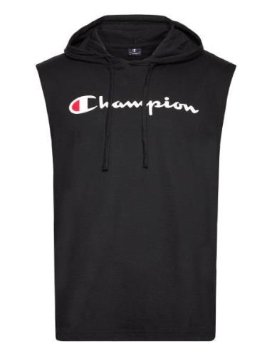 Champion Hooded Sleeveless T-Shirt Svart