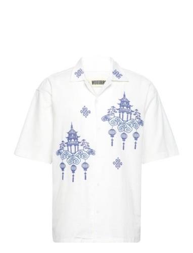 Woodbird Wbbanks Tempel Shirt Vit