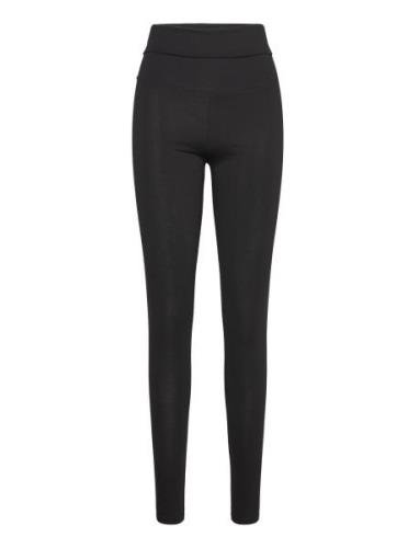 Lindex Leggings Lillian Mom Svart