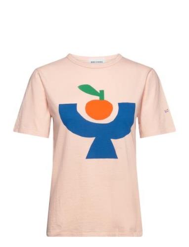 Bobo Choses Tomato Plate T-Shirt Rosa