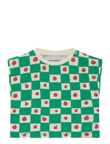 Bobo Choses Baby Tomato All Over T-Shirt Grön