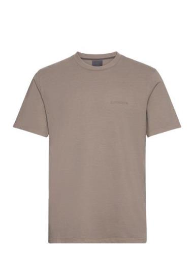 Superdry Sport Overdyed Logo Loose Tee Brun