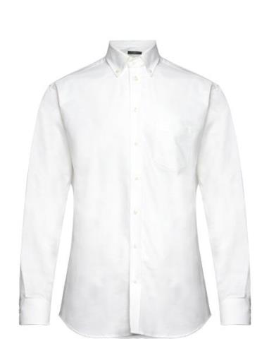 Bosweel Shirts Est. 1937 Cotton Oxford Vit