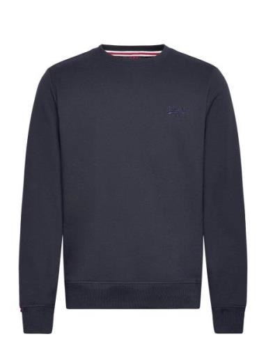 Superdry Essential Logo Crew Sweat Ub Marinblå