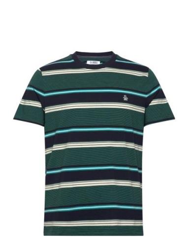 Original Penguin Y/D Jrsy Ao Stripe T Grön