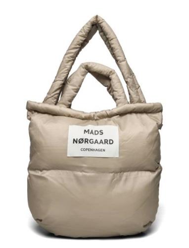 Mads Nørgaard Sheer Ripstop Pillow Bag Beige