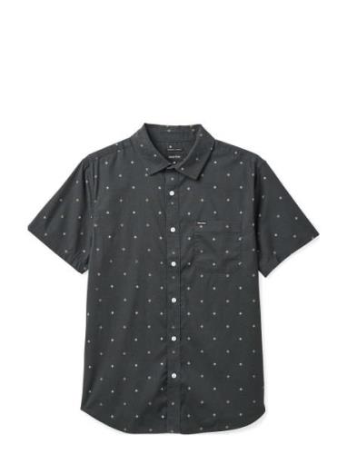 Brixton Charter Print S/S Wvn Svart