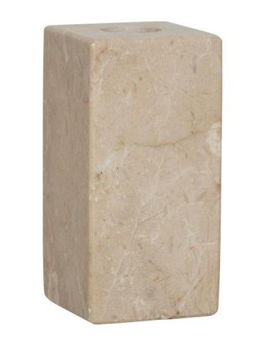 OYOY Living Design Savi Square Marble Candleholder - High Beige