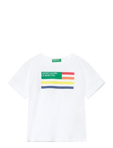 United Colors Of Benetton T-Shirt Vit