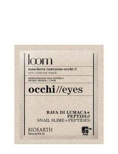 Bioearth Bioearth Loom Sheet Eye Contour Mask Snail Slime + Peptides N...