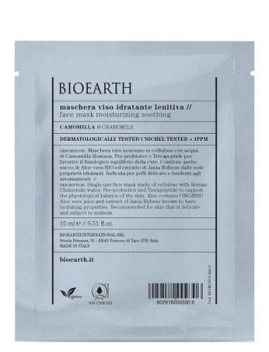 Bioearth Bioearth Face Sheet Mask Moisturizing Soothing - Chamomile Nu...