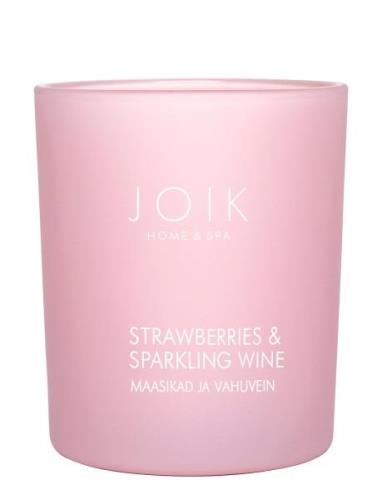 JOIK Joik Home & Spa Scented Candle Strawberry & Sparkling Wine Nude