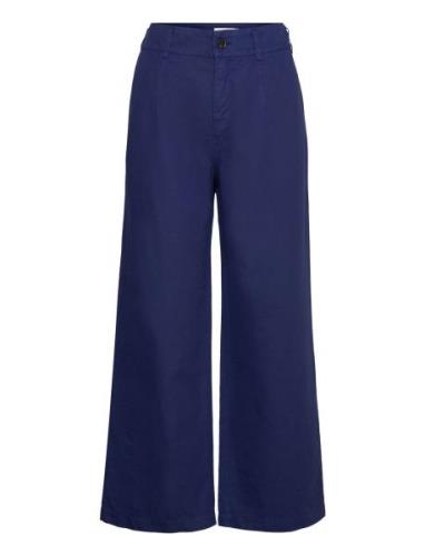 Naja Lauf Mimmie Pants Cotton Linen Blå