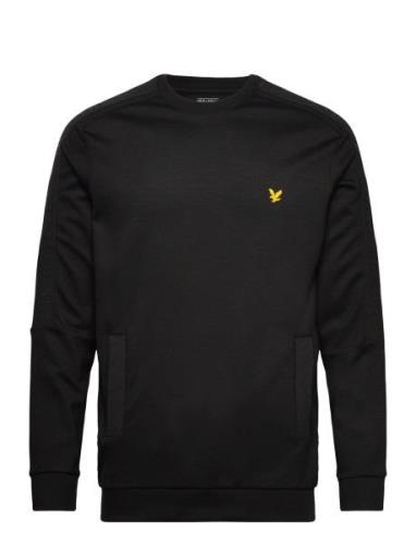 Lyle & Scott Sport Pocket Branded Sweat Crew Svart