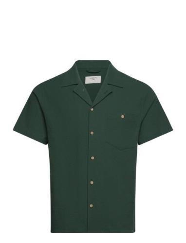 Percival Cuban Shirt Grön