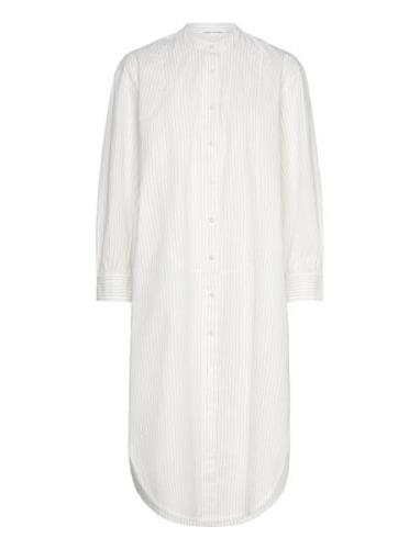 Rabens Sal R Sheer Shirting Kaftan - Gili Vit