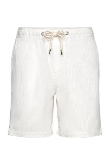 Lindbergh Corduroy Shorts Vit