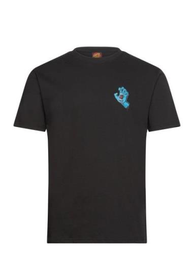 Santa Cruz Screaming Hand Chest T-Shirt Svart