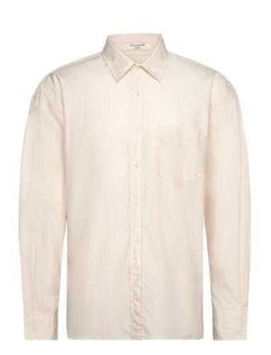 GANT Os Compact Poplin Shirt Kräm