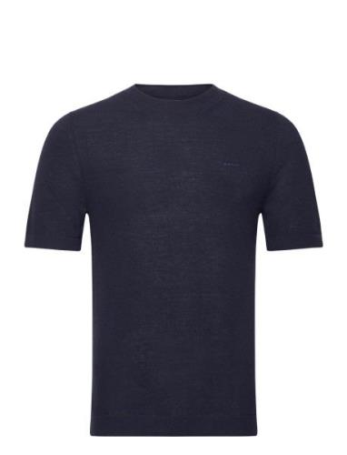 GANT Pique T-Shirt Blå