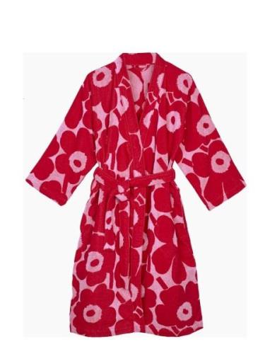 Marimekko Home Unikko 2 Bathrobe Röd