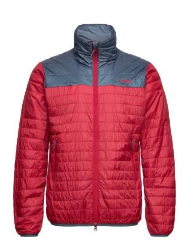 Bergans Røros Light Insulated Jacket Red/Orion Blue L Röd