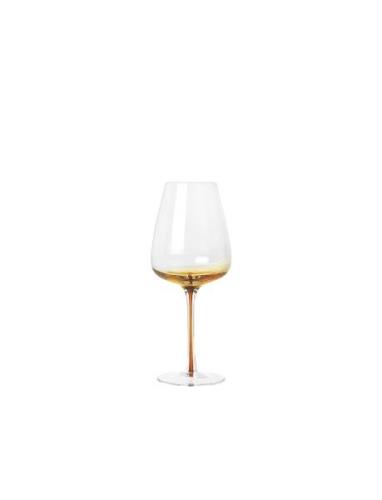 Broste Copenhagen Hvidvinsglas 'Amber' Glas Nude