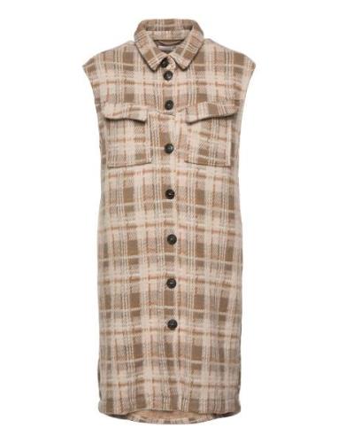 Lounge Nine Lnsilje Vest Beige