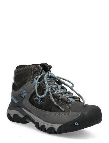 KEEN Ke Targhee Iii Mid Wp W Magnet-Atlantic Blue Multi/patterned