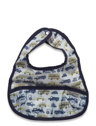 Smallstuff Eating Bib, Small W. Pocket, Auto Multi/patterned