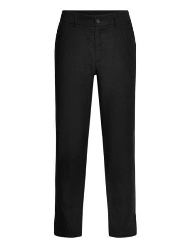 FRENN Seppo Linen Trousers Svart