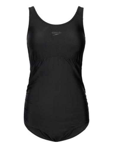 Speedo Womens Maternity Fitness 1 Piece Svart