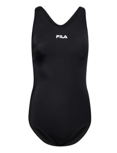 FILA Saki Racer Back Swimsuit Svart