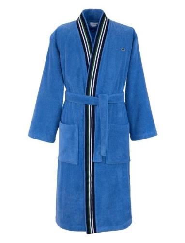 Lacoste Home Lclub Bath Robe Blå