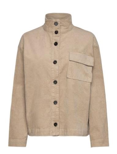 MSCH Copenhagen Mschgeggo Overshirt Beige