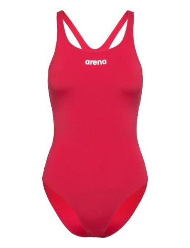 Arena Women's Team Swimsuit Swim Pro Solid Röd