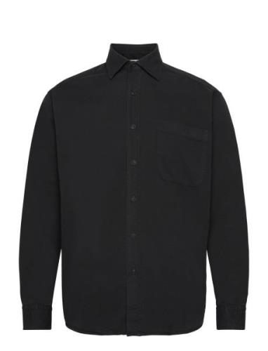 Woodbird Yuzo Antic Shirt Svart