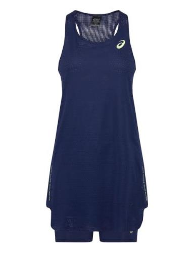 Asics Nagino Tennis Actibreeze Dress Marinblå