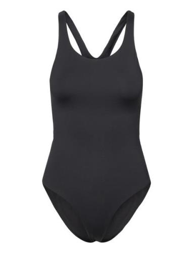 Casall Deep Racerback Swimsuit Svart