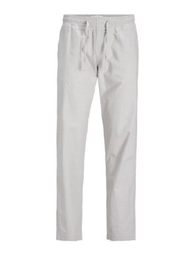 Jack & J S Jpstkane Jjsummer Linen Blend Jogger Sn Grå