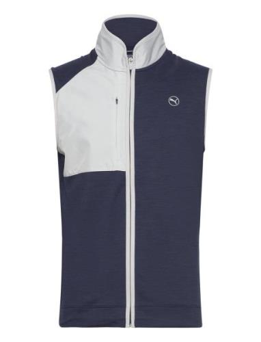 PUMA Golf Cloudspun Vest Marinblå