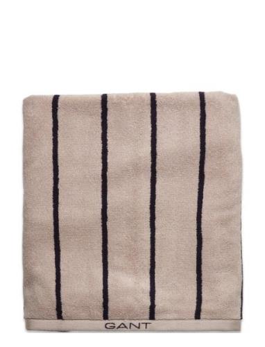 GANT Stripe Towel 50X70 Beige