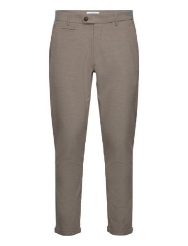 Les Deux Como Twill Suit Pants Beige