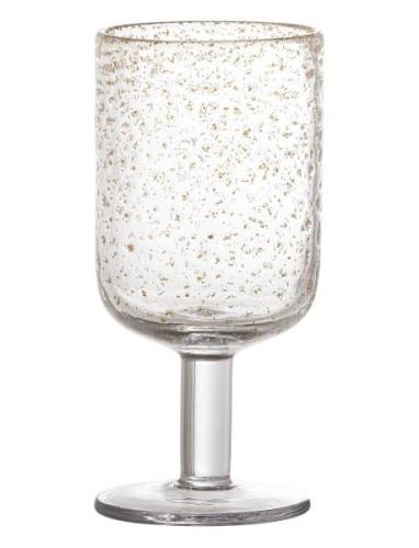 Bloomingville Bubbles Wine Glass Nude