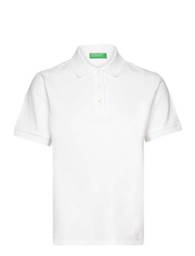 United Colors Of Benetton H/S Polo Shirt Vit