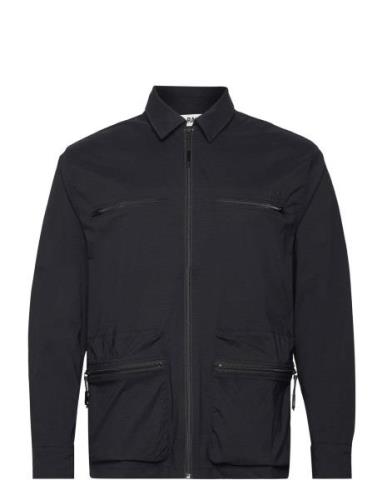 Rains Tomar Overshirt Svart