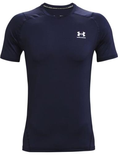 Under Armour Ua Hg Armour Fitted Ss Marinblå