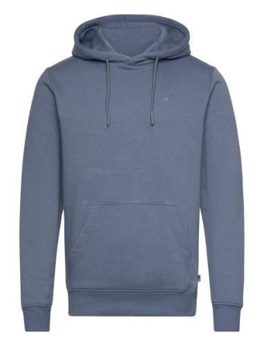 Kronstadt Lars Organic / Recycled Hoodie Blt Blå