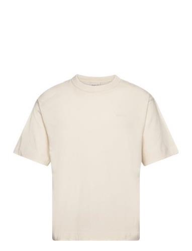 GANT Logo Ss T-Shirt Kräm